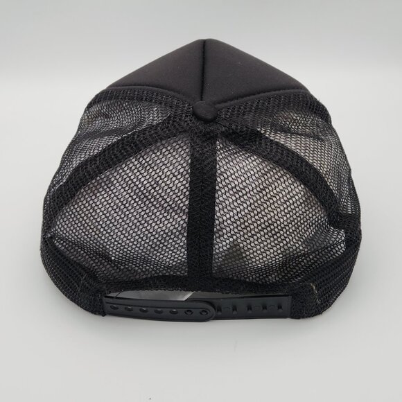 Reason Brand Company Co Cash Money Trucker Snapback Hat Foam Mesh Black - Picture 5 of 9